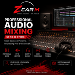 Professional Audio Mixing – Up to 20 Stems | Z CAR M