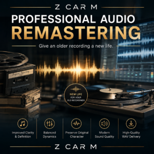 Professional audio remastering services for older recordings | Z CAR M